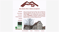 Desktop Screenshot of markushof-naturkost.de